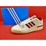 Adidas FORUM EXHIBIT Sneaker Sport Herren Schuhe white dark red Leder Gr.46 2/3