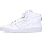 Weiße Streetwear adidas Forum Mid High Top Sneaker & Sneaker Boots für Herren Größe 43,5 