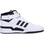 Weiße Streetwear adidas Forum Mid High Top Sneaker & Sneaker Boots für Herren Größe 46,5 
