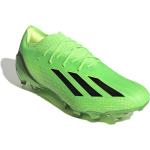 Grüne adidas X Speedportal Kunstrasen-Fußballschuhe mit Schnürsenkel in Normalweite leicht für Herren Größe 42 