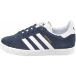 Reduzierte Blaue Vintage adidas Gazelle 2 Low Sneaker aus Jersey Leicht für Kinder Größe 35,5 