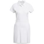 Weiße adidas Golf Stretchkleider für Damen Größe S 