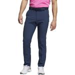 Marineblaue Wasserdichte adidas Golf Herrenhosen aus Polyester Weite 38 