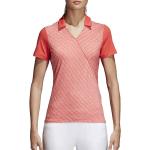 Pinke adidas Golf Damenpoloshirts & Damenpolohemden Größe M 