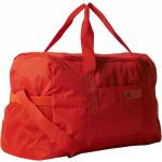 Rote adidas Core Kunststoffsporttaschen mit Reißverschluss gepolstert 