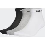 adidas Trefoil Liner Socks 3 Pairs - White