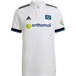 adidas Hamburger SV Herren Heim Trikot 2021/22 weiß/schwarz