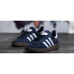 Blaue adidas Spezial Low Sneaker in Schmalweite für Herren 