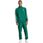 adidas Men's 3-Stripes Woven Track Suit Trainingsanzug, Collegiate Green, XL
