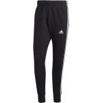 Adidas Herren 3-Stripes French Terry Tapered Cuff Sporthose Trainingshose sch... XL