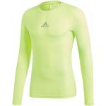 adidas Herren Alphaskin Sport Longsleeve Trainingsshirt, Solar Yellow, XL