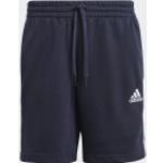 adidas Essentials French Terry 3-Stripes Shorts Herren blau | Größe: S