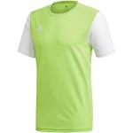 Reduzierte Grüne Kurzärmelige adidas Estro T-Shirts für Herren Größe M 