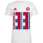 Weiße adidas FC Bayern Herrenfanshirts Größe S 