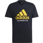 Schwarze adidas Graphic Juventus Turin Herrenfanshirts aus Baumwolle Größe 3 XL 