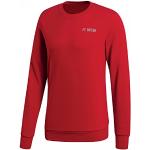 Reduzierte Rote Langärmelige adidas Graphic FC Bayern Herrensweatshirts Größe S 