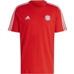 Rote adidas FC Bayern T-Shirts aus Jersey für Herren Größe XS 