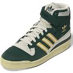 adidas Herren Forum 84 HI Sneaker, Collegiate Green/Cream White/Bold Gold, 43 1/3 EU