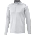 Weiße Langärmelige adidas Golf Herrensweatshirts aus Polyester 