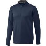 Marineblaue Langärmelige adidas Golf Herrensweatshirts aus Polyester 