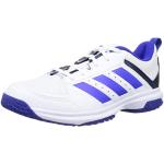 Marineblaue adidas Opticourt Ligra Football Schuhe mit Schnürsenkel in Normalweite aus Mesh atmungsaktiv für Herren Größe 50 