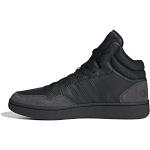 Anthrazitfarbene adidas Hoops High Top Sneaker & Sneaker Boots aus Textil für Herren Größe 44 