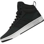 Reduzierte Schwarze adidas Hoops High Top Sneaker & Sneaker Boots in Normalweite für Herren Größe 46 