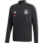 Schwarze adidas DFB DFB - Deutscher Fußball-Bund Herrenjacken mit Reißverschluss aus Polyester Größe S 