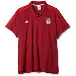 Bestickte Kurzärmelige adidas FC Bayern Kurzarm-Poloshirts für Herren für den für den Frühling 
