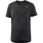 adidas Herren Laufshirt Running Shirt Response Short Sleeve Tee Men schwarz, Größe:L