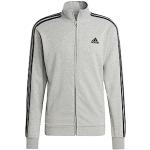 Adidas Herren Trainingsanzug M 3S Ft Tt Ts, Medium Grey Heather/Black, IC6748, XS