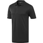 Schwarze adidas Performance Herrenpoloshirts & Herrenpolohemden aus Polyester Größe XS 