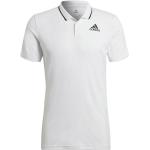 Weiße adidas FreeLift Herrentennisbekleidung zum Tennis 