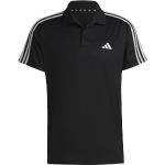 Schwarze Sportliche adidas Essentials Herrenpoloshirts & Herrenpolohemden Größe XL 