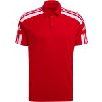 Reduzierte Rote adidas Performance Herrenpoloshirts & Herrenpolohemden aus Polyester Größe 3 XL 