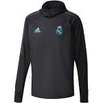 Schwarze adidas Real Madrid Herrensweatshirts enganliegend Größe XS 