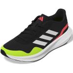 Reduzierte Schwarze adidas Runfalcon Joggingschuhe & Runningschuhe in Normalweite aus Textil für Herren Größe 42,5 