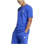 Blaue adidas Essentials T-Shirts aus Jersey für Herren Größe 5 XL 