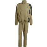 adidas Men's Sportswear Colorblock Track Suit Trainingsanzug, Olive Strata/Black, XL