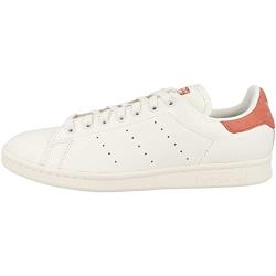 ADIDAS Herren Stan Smith Sneaker, core White/Off White/preloved red, 45 1/3 EU