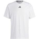 Adidas Herren T-Shirt (Short Sleeve) Ti 3Bar Tee, White, IC5491, 2XL