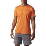 Orange adidas Supernova T-Shirts für Herren Größe S 