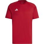 Reduzierte Rote adidas Performance T-Shirts für Herren Größe S 