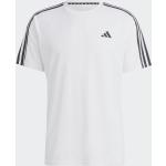 Adidas Herren Train Essentials Base 3-Stripes T-Shirt Sportshirt weiÃ-schwarz XL