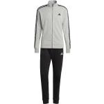 ADIDAS Herren Trainingsanzug Sportswear Basic 3-Streifen French Terry grau | L