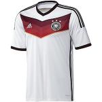 adidas Herren Trainingsshirt DFB Trikot Home WM, White/Black/Victory Red/Matte Silver, XXL