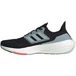 Schwarze adidas Ultra Boost 22 Joggingschuhe & Runningschuhe mit Schnürsenkel in Normalweite für Herren Größe 43,5 