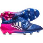 adidas Herren X 16+ Purechaos FG Fußballschuhe, Blau (Blue/Footwear White/Shock pink Black), 39 1/3 EU