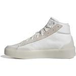 Reduzierte Weiße adidas Znsored High Top Sneaker & Sneaker Boots aus Canvas für Herren Größe 39,5 