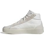 Reduzierte Weiße adidas High Top Sneaker & Sneaker Boots aus Canvas für Herren Größe 44,5 